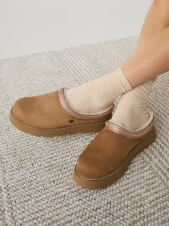 Bruin - Skechers Keepsakes Lite Cozy Fest pantoffels