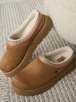 Bruin - Skechers Keepsakes Lite Cozy Fest pantoffels