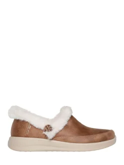 Bruin - Skechers Slip Ins Cozy Escape Slippers