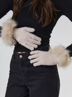 Bruin - South Beach Faux Fur Hat And Glove Set