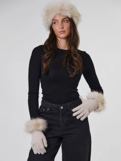 Bruin - South Beach Faux Fur Hat And Glove Set