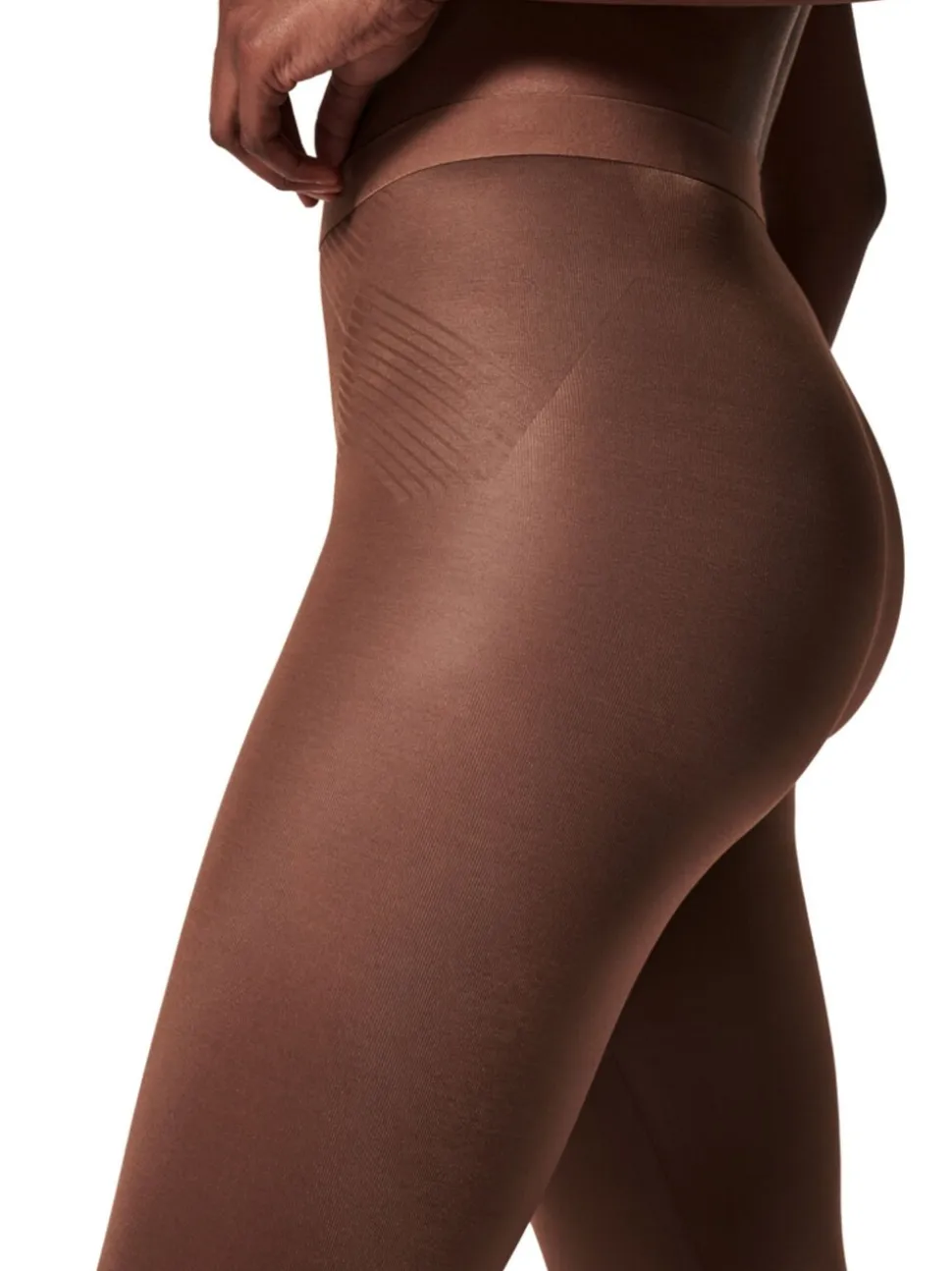 Bruin - SPANX SPANXshape™ Onzichtbare Legging Zonder Voeten