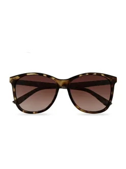 Bruin - Ted Baker Amie zonnebril met Ted tempels met bloemenprint