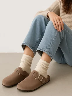Bruin - Totes Suede Clog