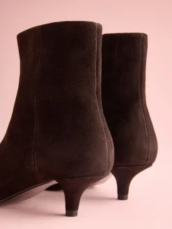 Bruin suède - Tabitha Simmons x Next Underset Heel Ankle Boots