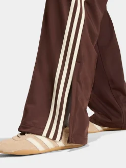 Bruin/crèmekleurig - adidas Originals Firebird Loose Trousers