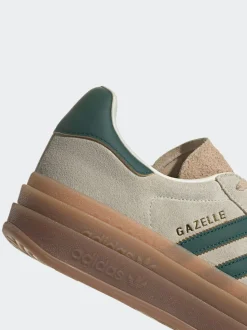 Bruin/groen - adidas Originals Gazelle Bold W Trainers