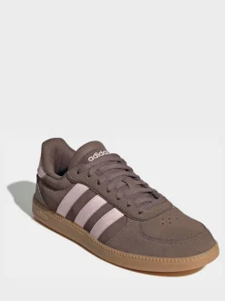 Bruin/roze - adidas Breaknet Sleek sneakers