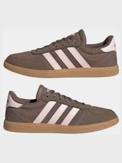 Bruin/roze - adidas Breaknet Sleek sneakers