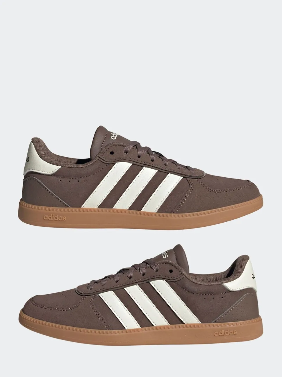 Bruin/wit - adidas Breaknet Sleek sneakers