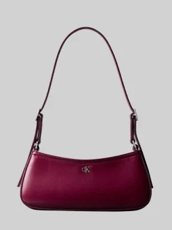 Calvin Klein Monogram Logo Hardware Shoulder Bag