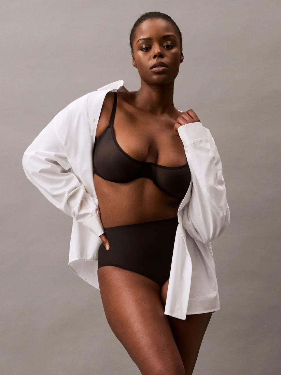 Calvin Klein Sculpted Shapewear Briefs - Stay Put Mesh