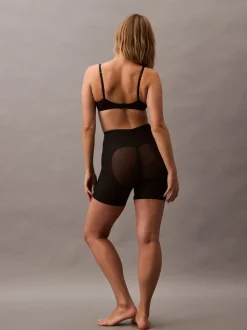 Calvin Klein Sculpted Shapewear Shorts - Stay Put Mesh