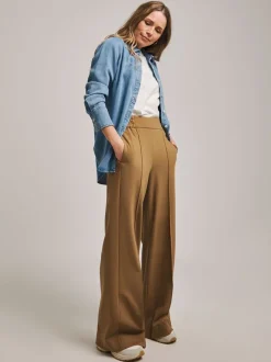 Camel - Anthology By JD Williams - Premium Ponte broek met wijde pijpen