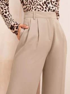Camel - Friends Like These Premium broek met wijde pijpen en elastiek aan de achterkant