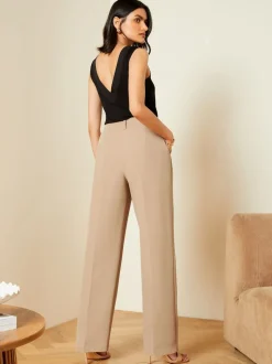 Camel - Love & Roses broek met wijde pijpen
