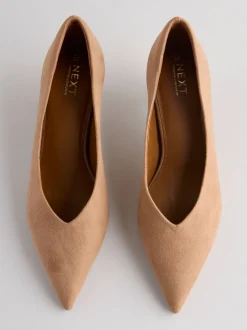 Camel - Puntige lage naaldhakken schoenen