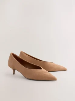 Camel - Puntige lage naaldhakken schoenen