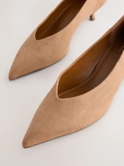 Camel - Puntige lage naaldhakken schoenen