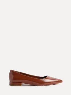 Caramel - Linzi Orian Pointed Toe Ballet Flats
