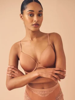 Caramel-nude - A-E Afvlakkende Ultimate Comfort Beha's 2 Verpakking