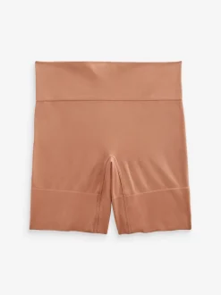 Caramel-nude - Verpakking van 2 naadloze irritatiewerende shorts