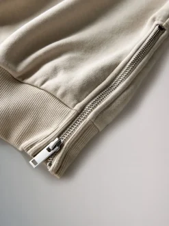 Charcoal Marl/Cream - The Set 2 Pack Longline Crew Neck Sweatshirt