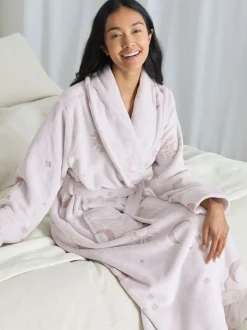 Chelsea Peers Fleece Burnout Cosmic Constellations Dressing Gown