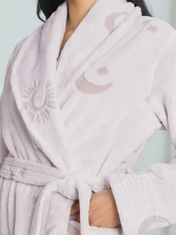 Chelsea Peers Fleece Burnout Cosmic Constellations Dressing Gown