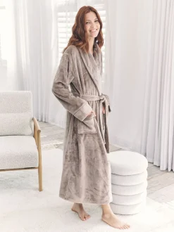 Chelsea Peers Fleece Long Dressing Gown