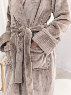 Chelsea Peers Fleece Long Dressing Gown