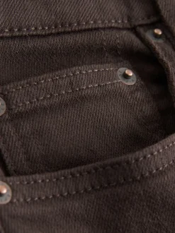 Chocoladebruin - Authentieke relaxed skinny jeans