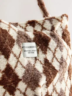 Chocoladebruin - Borg Argyle Shoulder Bag