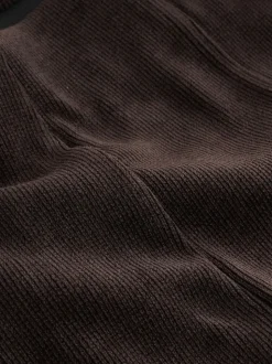 Chocoladebruin - Corduroy legging