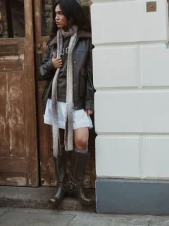 Chocoladebruin - Forever Comfort® Knee High Biker Boots