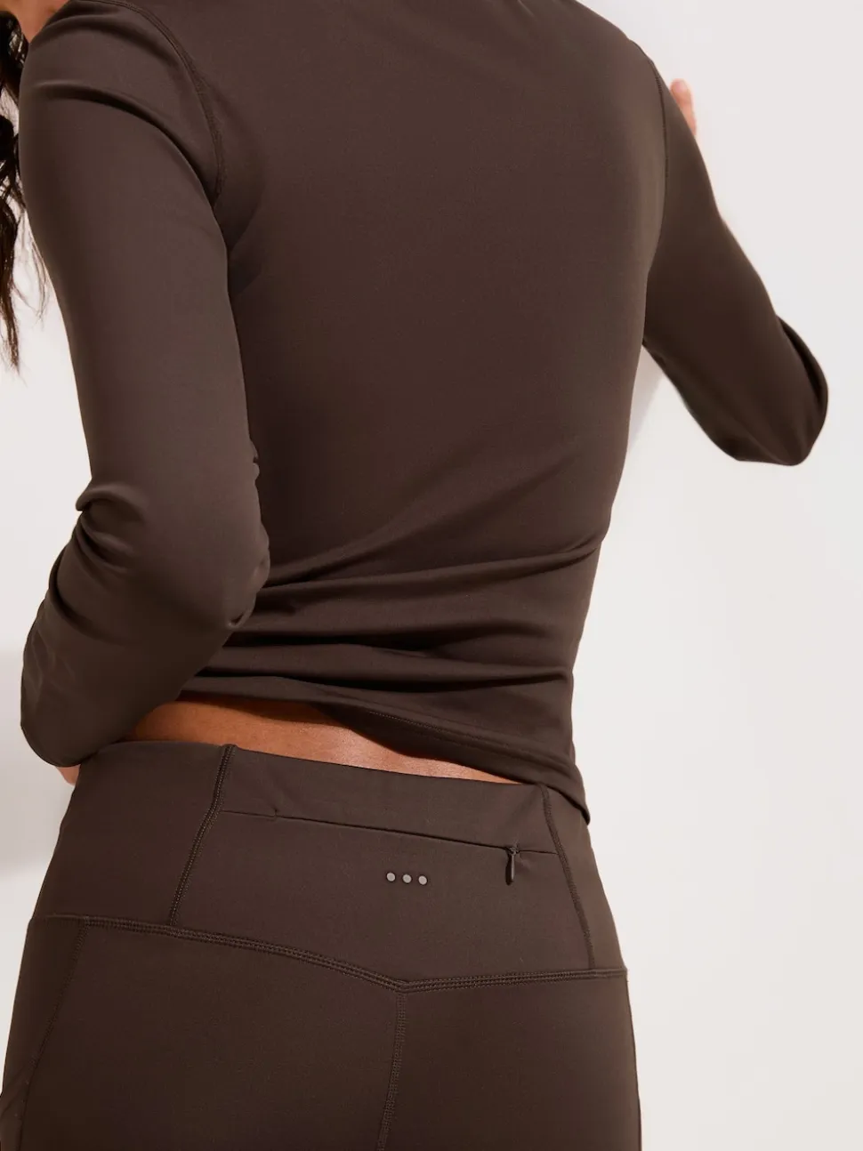 Chocoladebruin - Friends Like These Studio High Waist Leggings