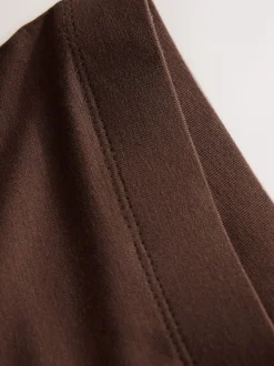Chocoladebruin - Lange legging