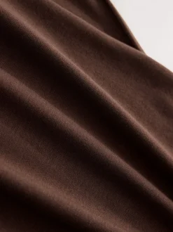 Chocoladebruin - Lange legging