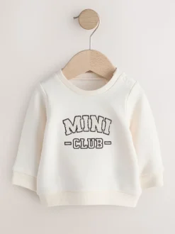 Chocoladebruin - Maternity Mini Me Sweatshirt Set