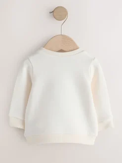 Chocoladebruin - Maternity Mini Me Sweatshirt Set