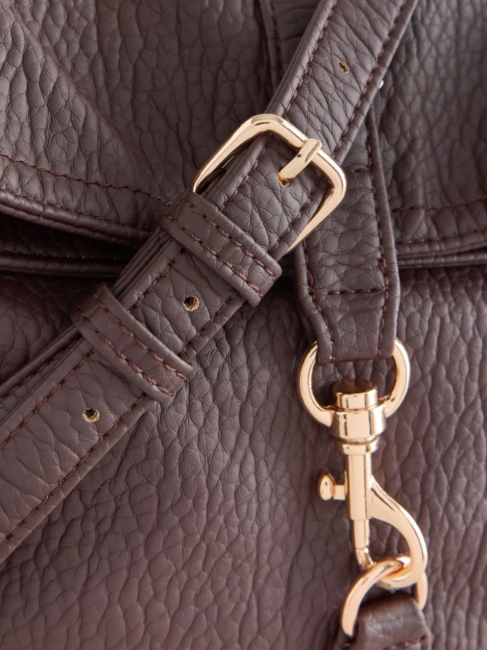 Chocoladebruin - Messenger Cross-Body Bag
