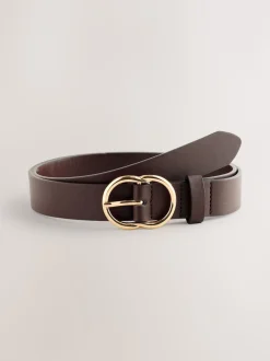 Chocoladebruin - Normale PU-riem