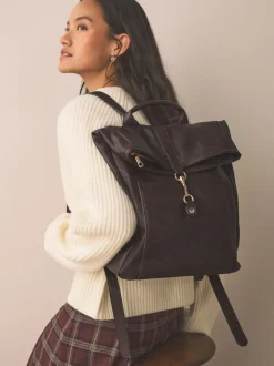 Chocoladebruin - Slouchy Backpack