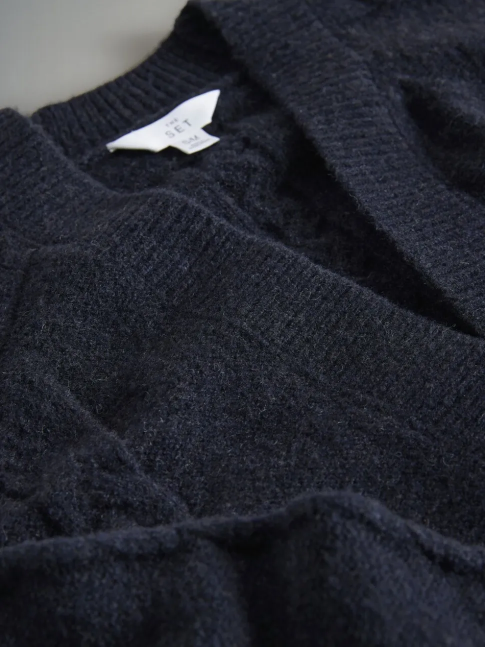 Chocoladebruin/marineblauw - The Set 2 Pack Knitted Cable Cardigans