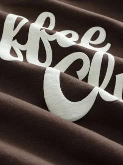 Chocolate Brown Coffee Club - Sweatshirt