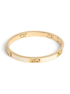 COACH Signature Horse & Carriage Cut Out Bangle Bracelet