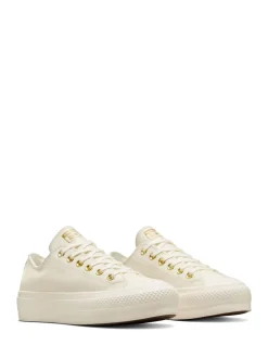 Converse Chuck Taylor All Star Lift Mono leren lage sneakers