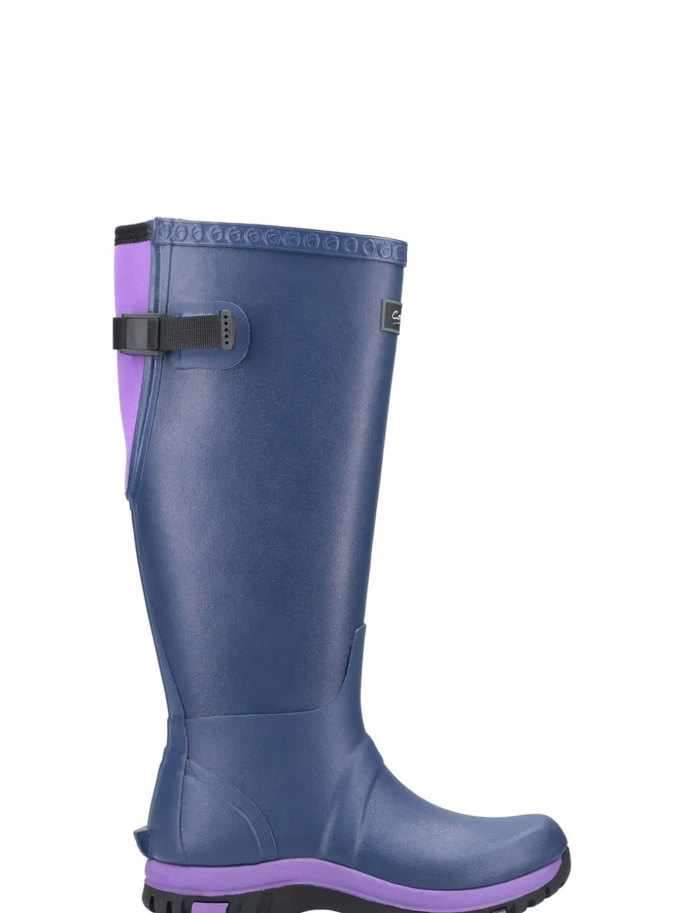 Cotswolds Blue Realm Adjustable Wellington Boots