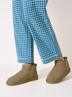 Crew Clothing Suede Slipper Boots