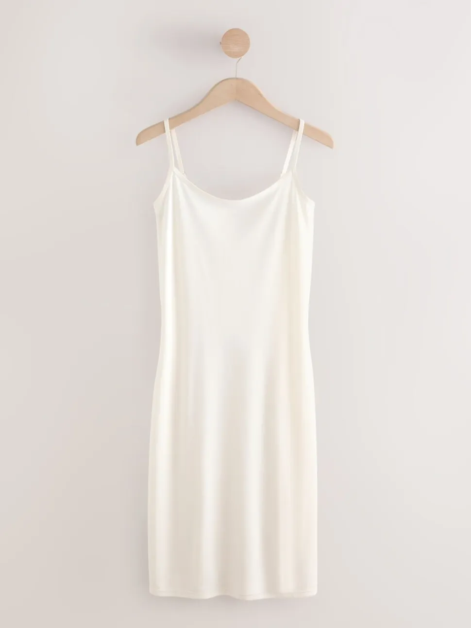 Crème - Comfortabele slip van microvezel